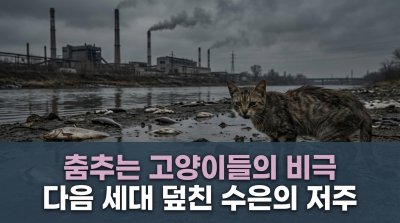 생선을 덮친 검은 그림자: 미나마타의 춤추는 고양이와 침묵의 경고